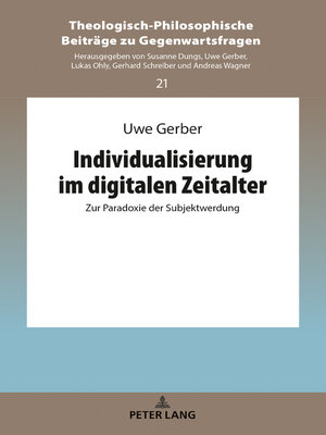 cover image of Individualisierung im digitalen Zeitalter
